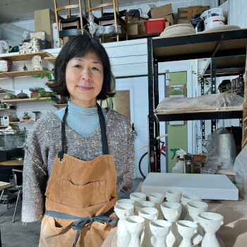 Yasuko Arakawa Ceramics, pottery teacher